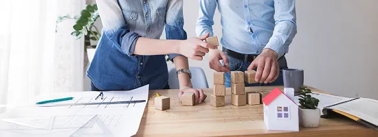 People discussing a plan